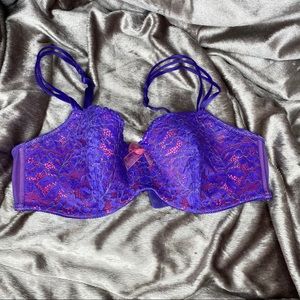 B temptd Purple lace Bra